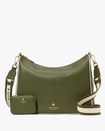KateSpade Emma Large Crossbody Enchanted Green Multi