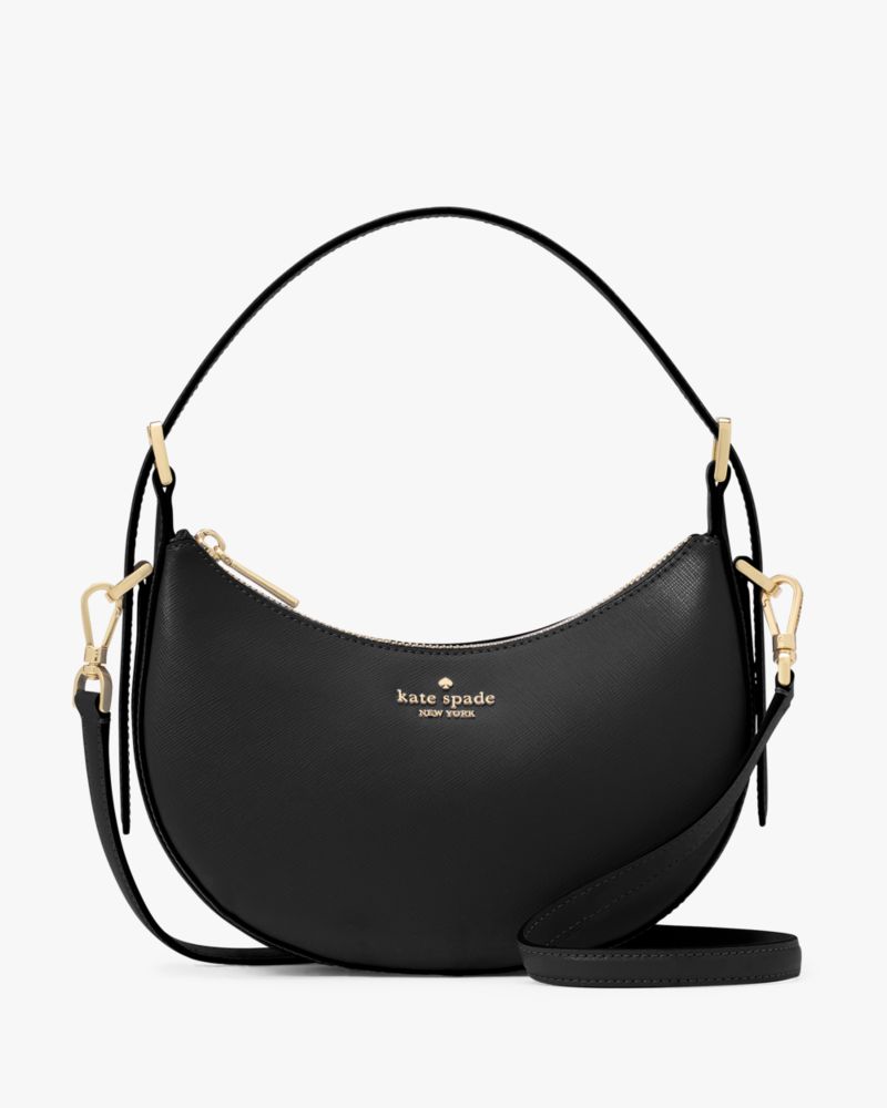 KateSpade Nova Crescent Shoulder Bag Black