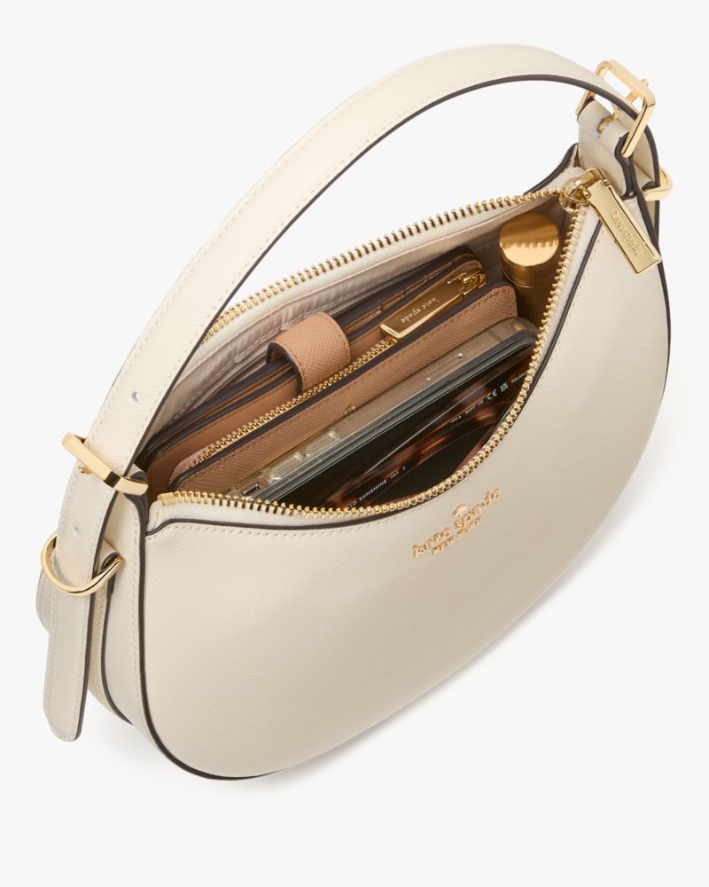 KateSpade Nova Crescent Shoulder Bag Meringue
