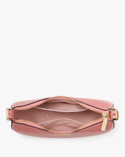 KateSpade Nova Crescent Shoulder Bag Terracotta Tile