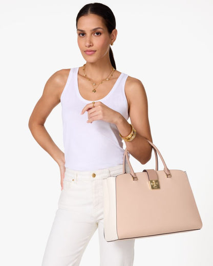 KateSpade Phoebe Commuter Tote Toasted Hazelnut Mul