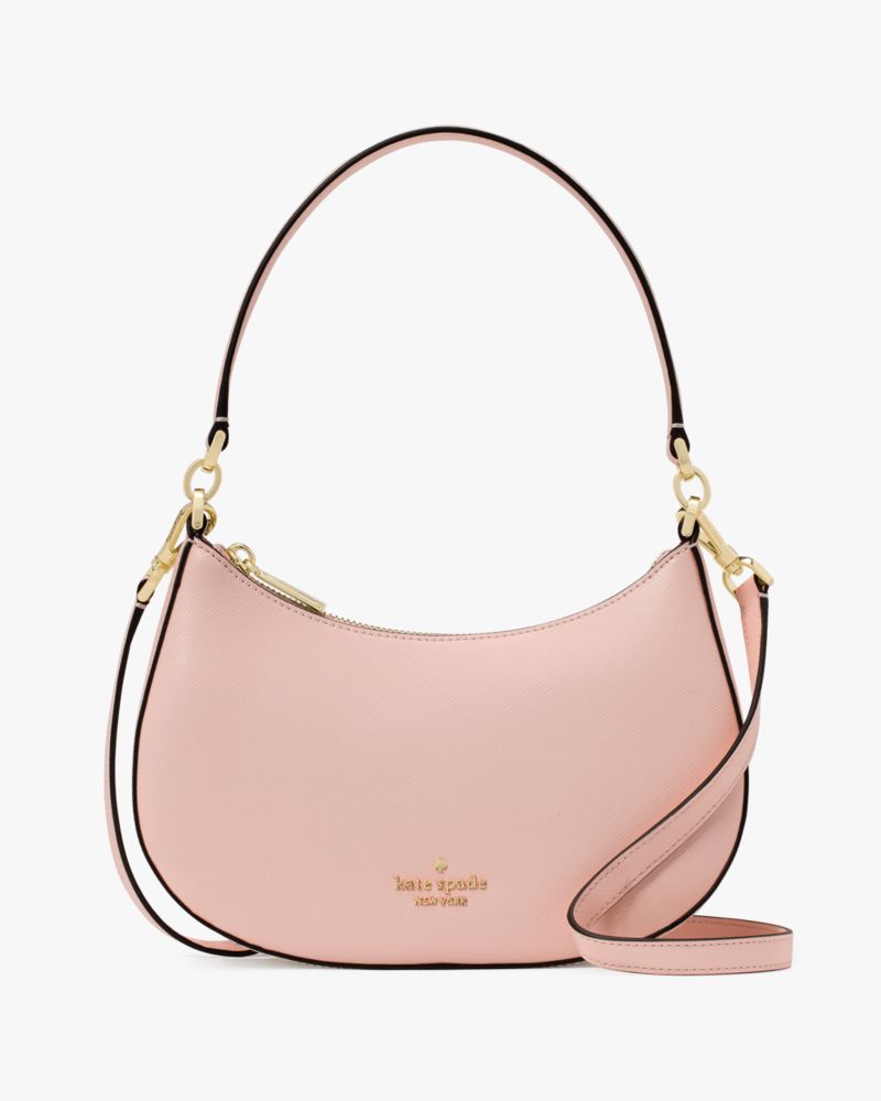 KateSpade Paige Convertible Crossbody Rose Smoke
