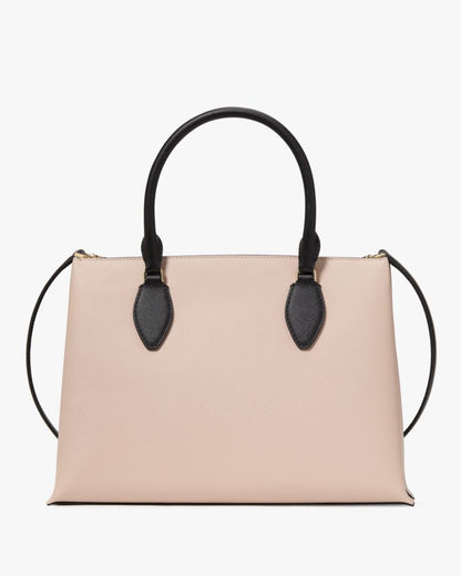 KateSpade Rae Medium Satchel Warm Beige Multi