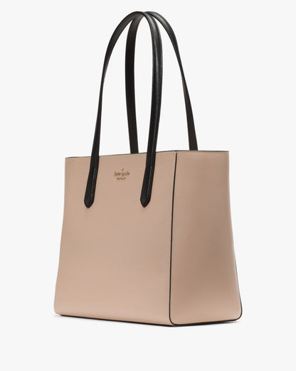 KateSpade Staci Medium Tote Warm Beige Multi