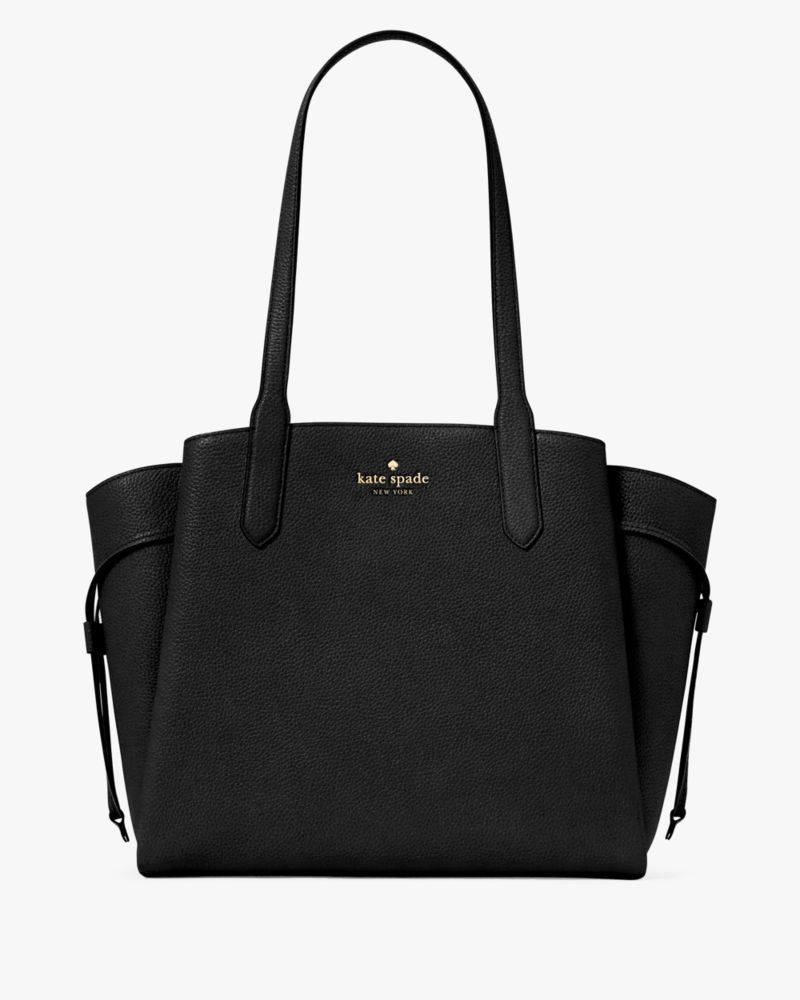 KateSpade Dumpling Medium Tote Black