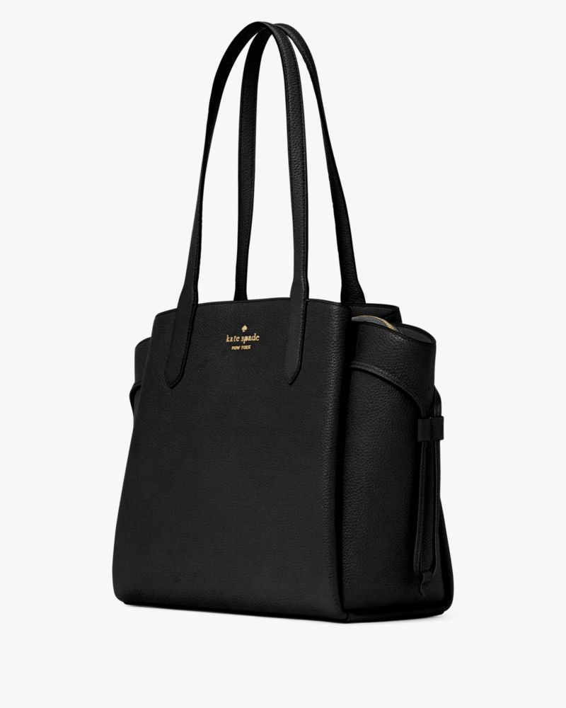 KateSpade Dumpling Medium Tote Black