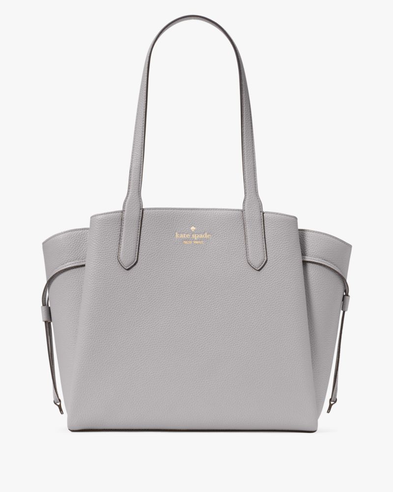 KateSpade Dumpling Medium Tote Mountain Grey
