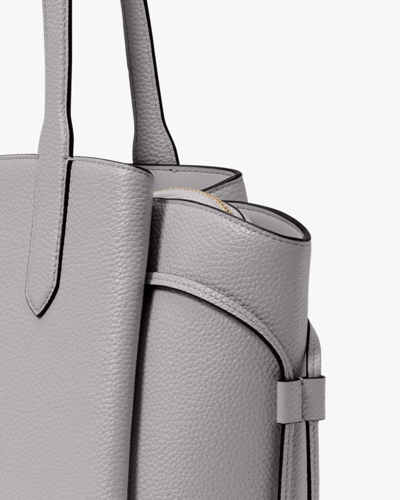 KateSpade Dumpling Medium Tote Mountain Grey