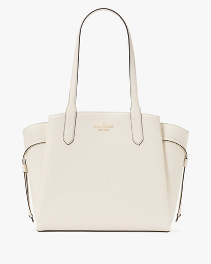 KateSpade Dumpling Medium Tote Parchment