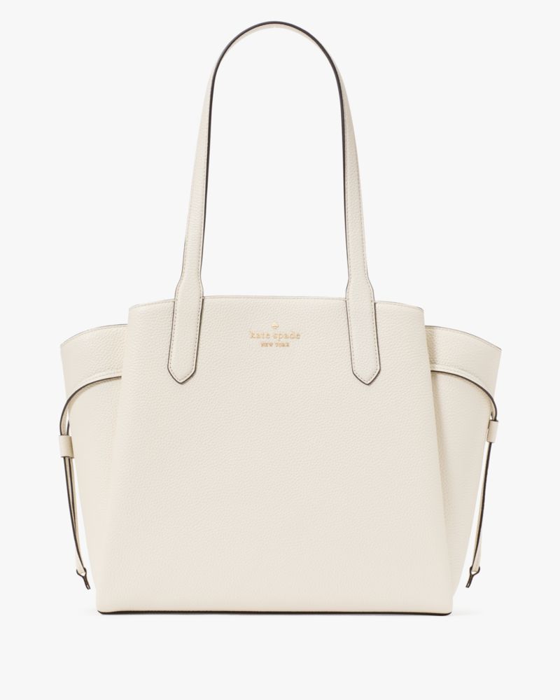 KateSpade Dumpling Medium Tote Parchment