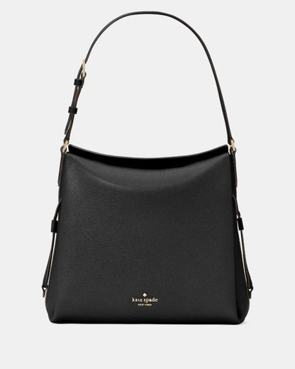 KateSpade Dumpling Large Shoulder Bag Black