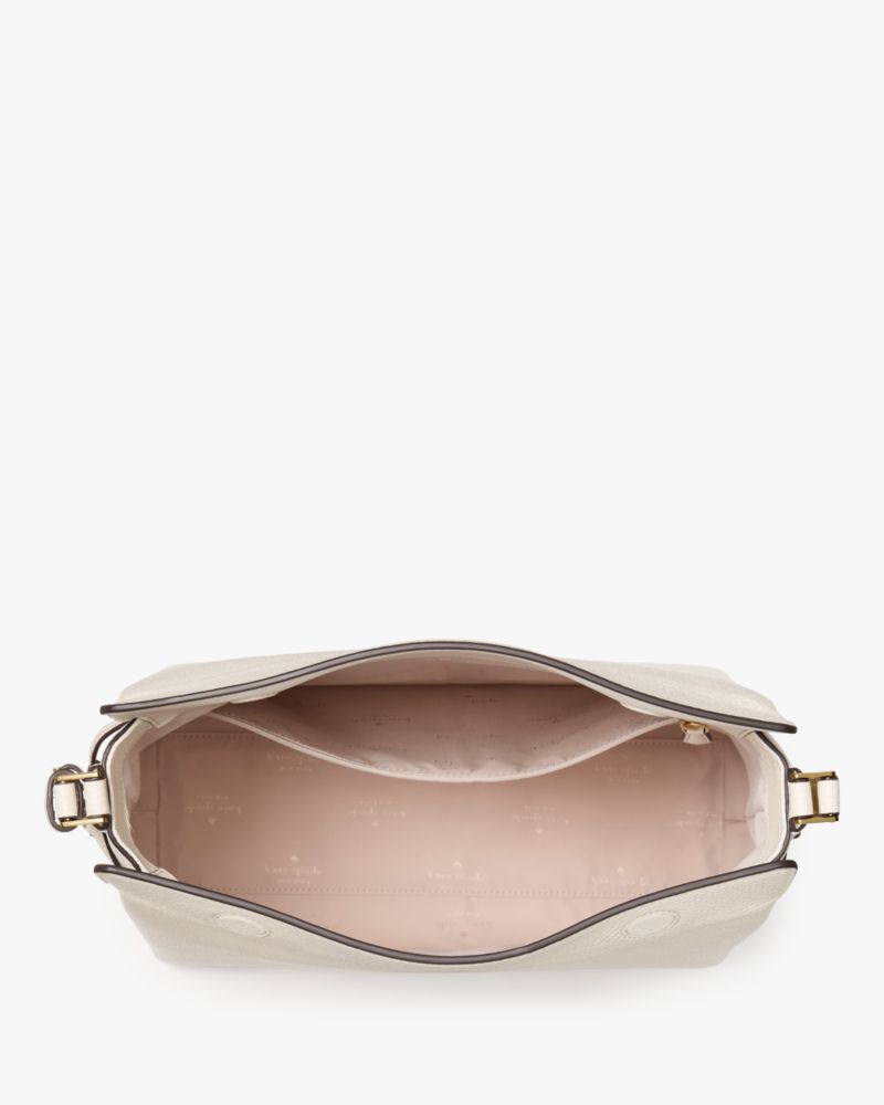 KateSpade Dumpling Large Shoulder Bag Parchment