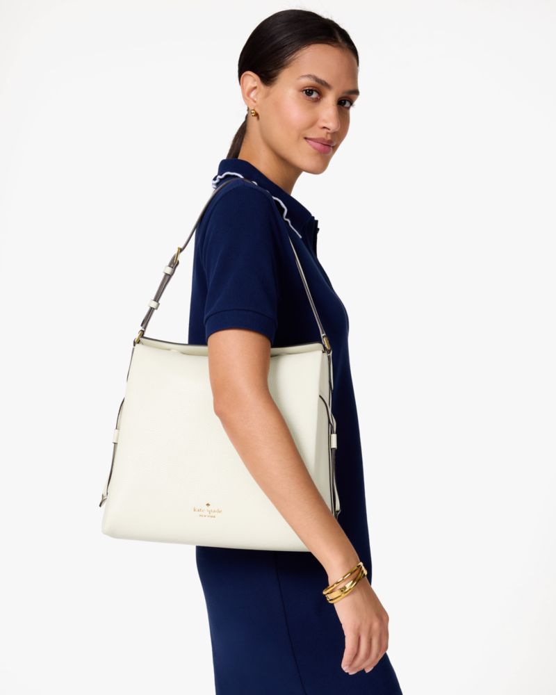 KateSpade Dumpling Large Shoulder Bag Meringue