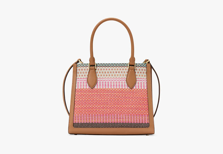Ellie Straw Small Tote Pink Multi Pink Multi
