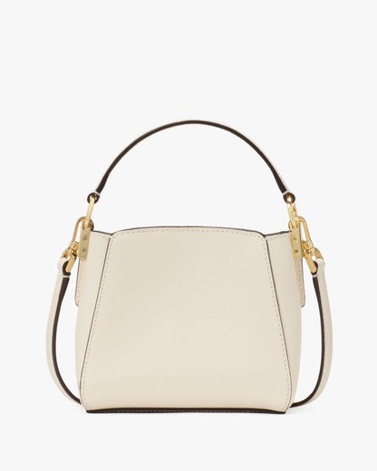 KateSpade Phoebe Straw Mini Top Handle Crossbody Natural Multi