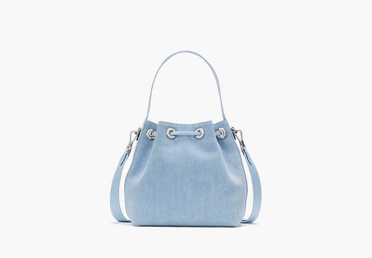 Kip Denim Bucket Bag Blue Multicolor Blue Multicolor