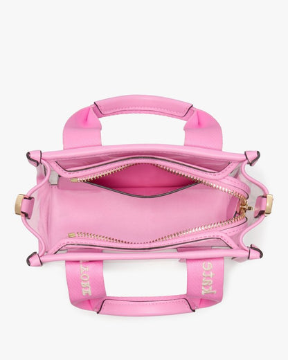 KateSpade Kip Clear Mini Tote Surf Pink