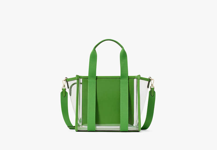 Kip Clear Small Tote Ks Green Ks Green