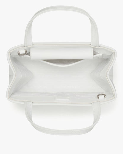 KateSpade Sam Icon Ksnyl Mini Tote Bag White Dove