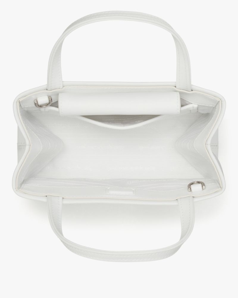 KateSpade Sam Icon Ksnyl Mini Tote Bag White Dove