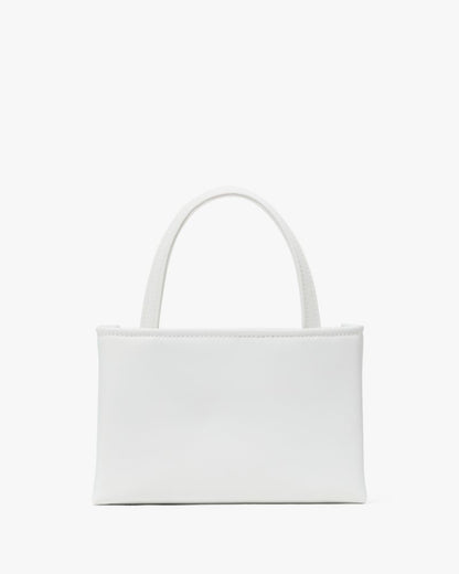 KateSpade Sam Icon Ksnyl Mini Tote Bag White Dove