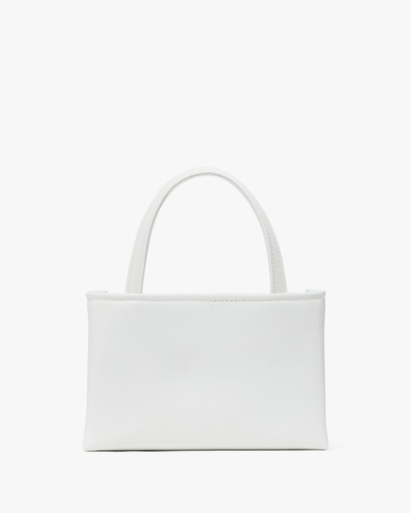 KateSpade Sam Icon Ksnyl Mini Tote Bag White Dove