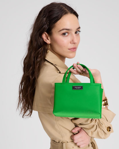 KateSpade Sam Icon Ksnyl Mini Tote Bag KS Green