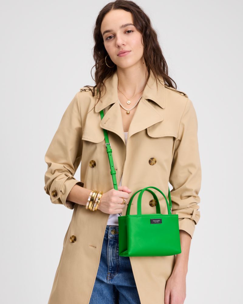 KateSpade Sam Icon Ksnyl Mini Tote Bag KS Green