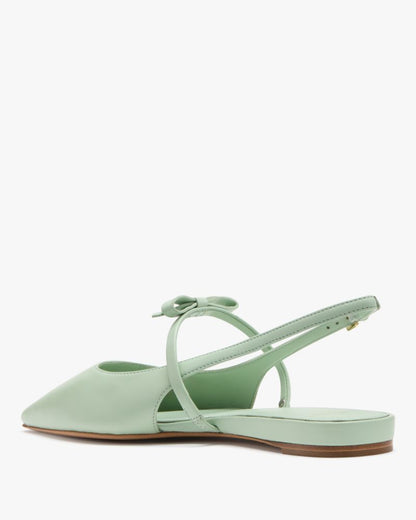 Katespade Carolina Slingback Flats Pistachio Ice