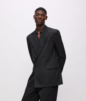 Karl Lagerfeld Kl Studio Satin Detail Pants Black