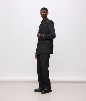 Karl Lagerfeld Kl Studio Satin Detail Pants Black