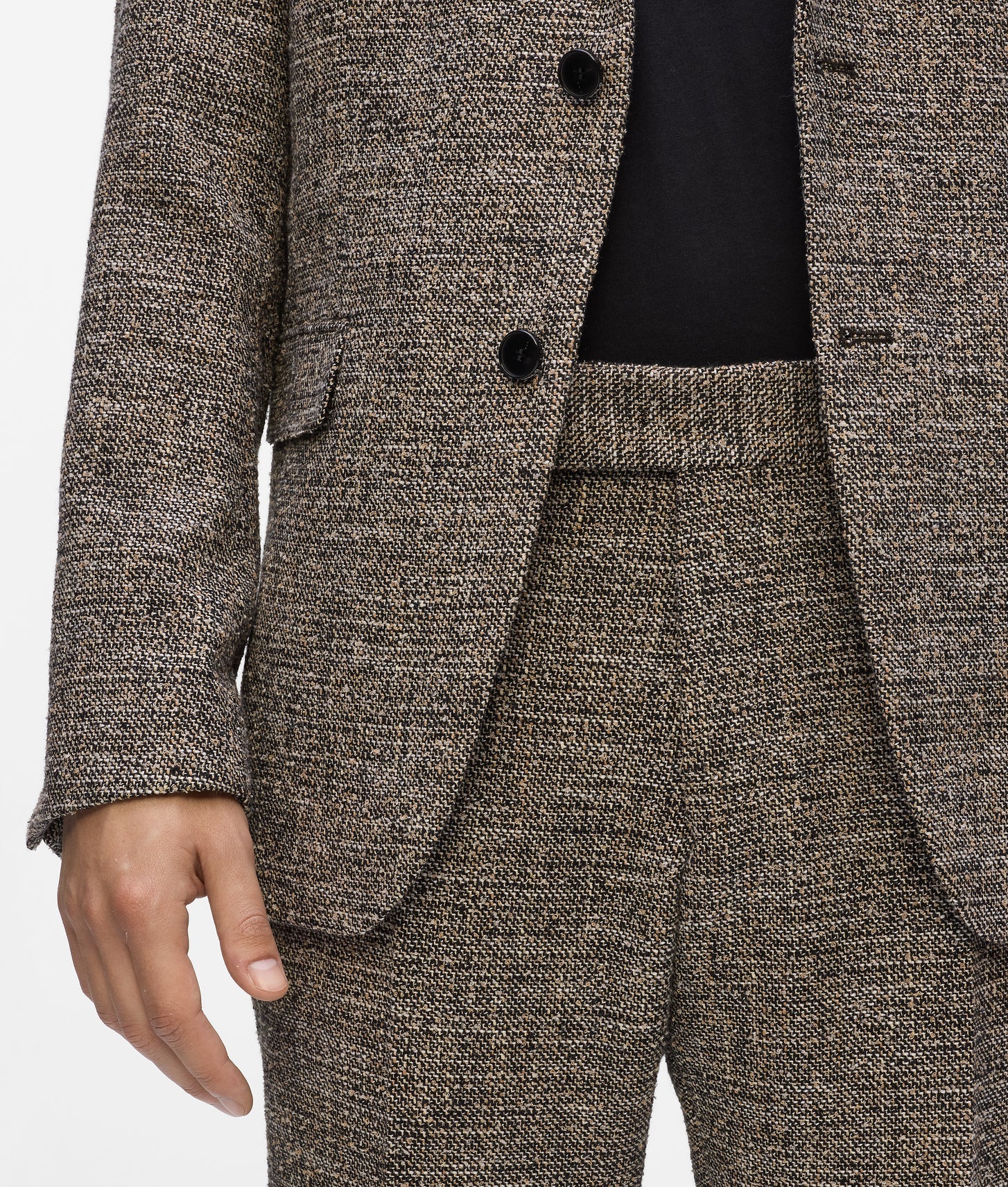 Karl Lagerfeld Tailored Pants Black/Brow