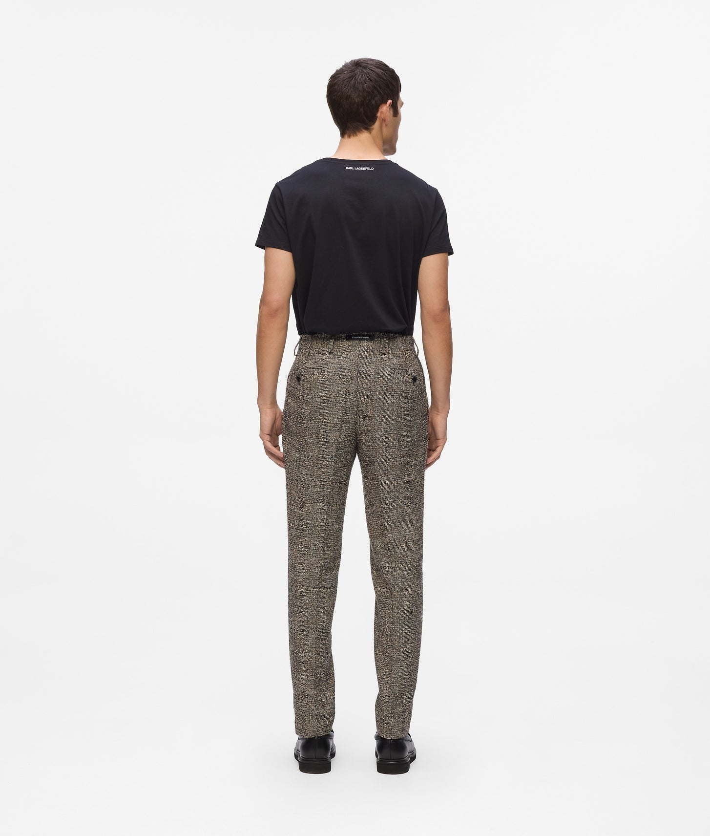 Karl Lagerfeld Tailored Pants Black/Brow