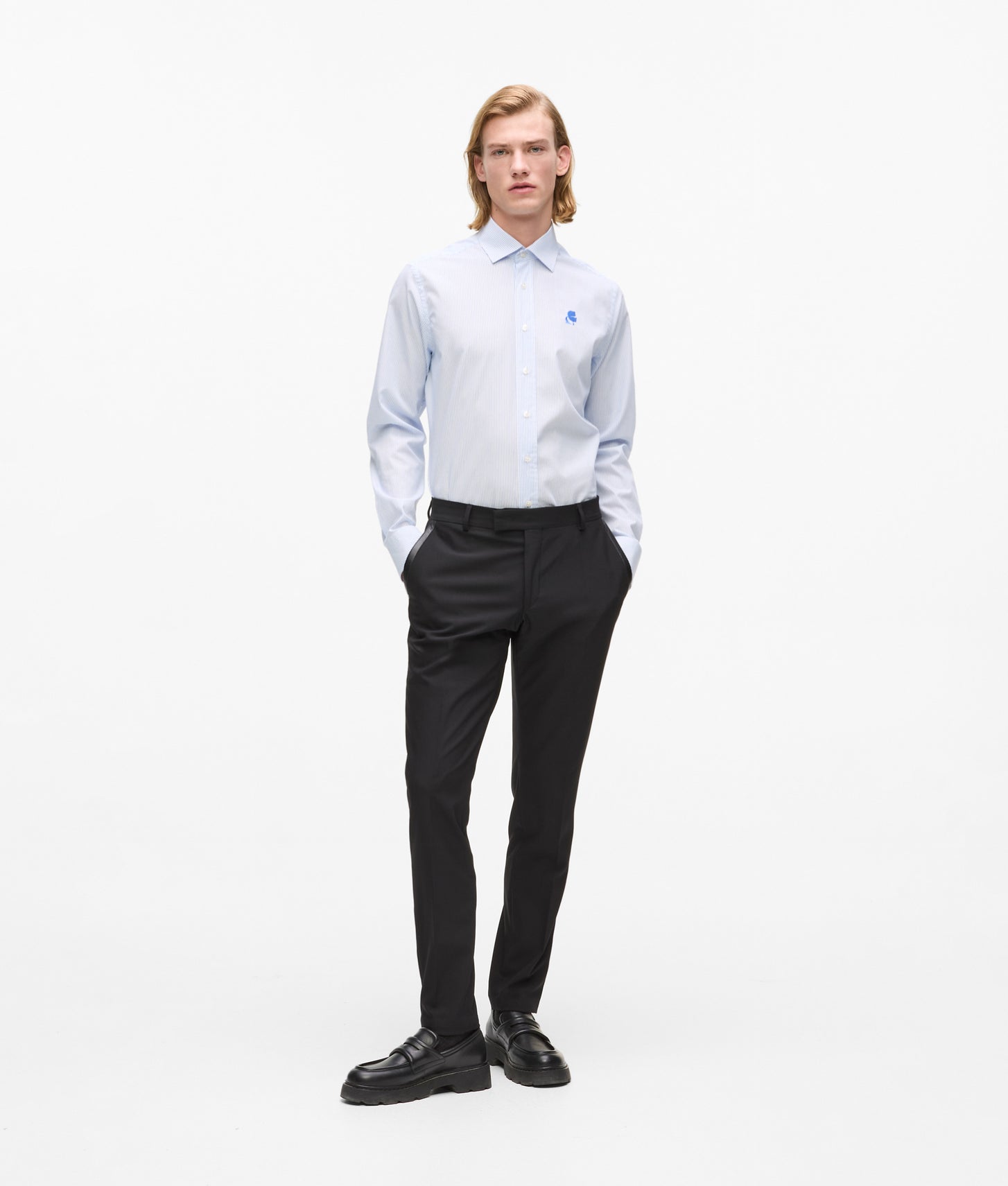 Karl Lagerfeld Kameo Classic Shirt Light Blue