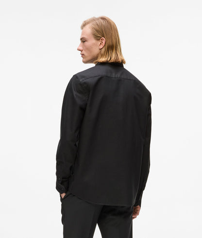 Karl Lagerfeld Classic Black Shirt Black