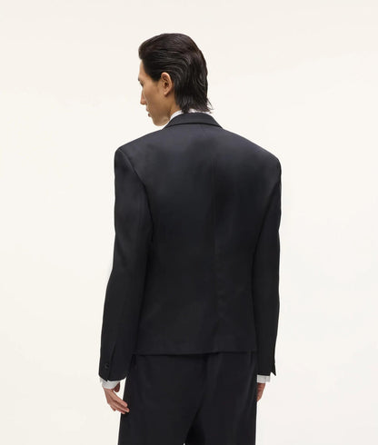 Karl Lagerfeld Kl Studio Single-Breasted Blazer Black