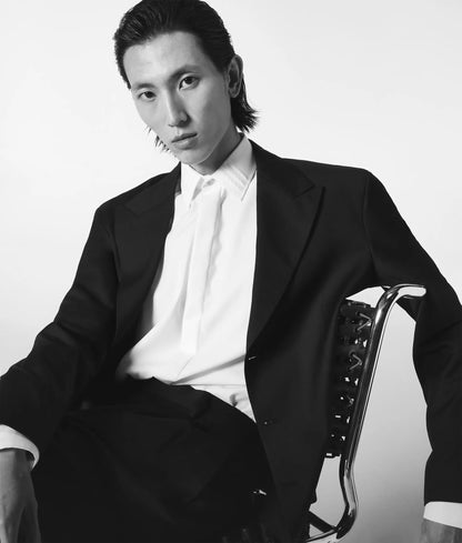 Karl Lagerfeld Kl Studio Single-Breasted Blazer Black