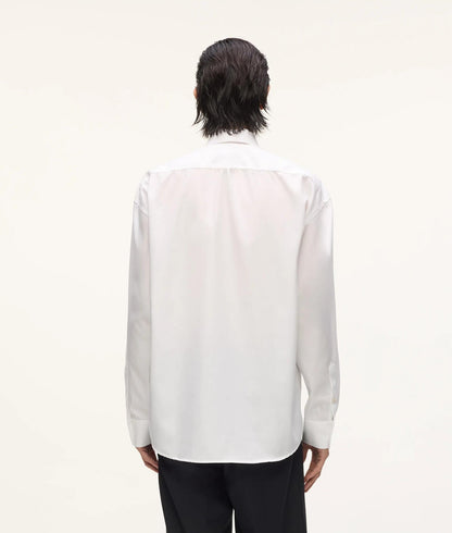Karl Lagerfeld Kl Studio Loose-Fit Shirt White