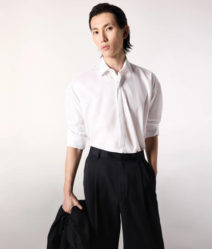 Karl Lagerfeld Kl Studio Loose-Fit Shirt White