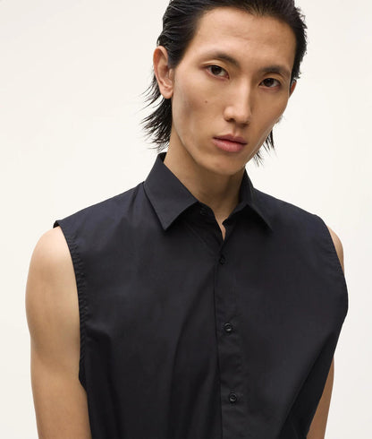 Karl Lagerfeld Kl Studio Sleeveless Shirt Black