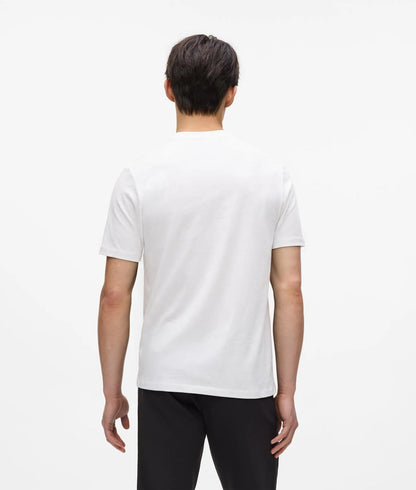 Karl Lagerfeld Logo Patch T-Shirt White