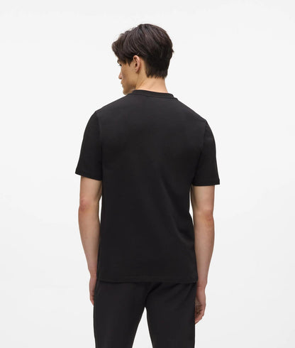 Karl Lagerfeld Logo Patch T-Shirt Black