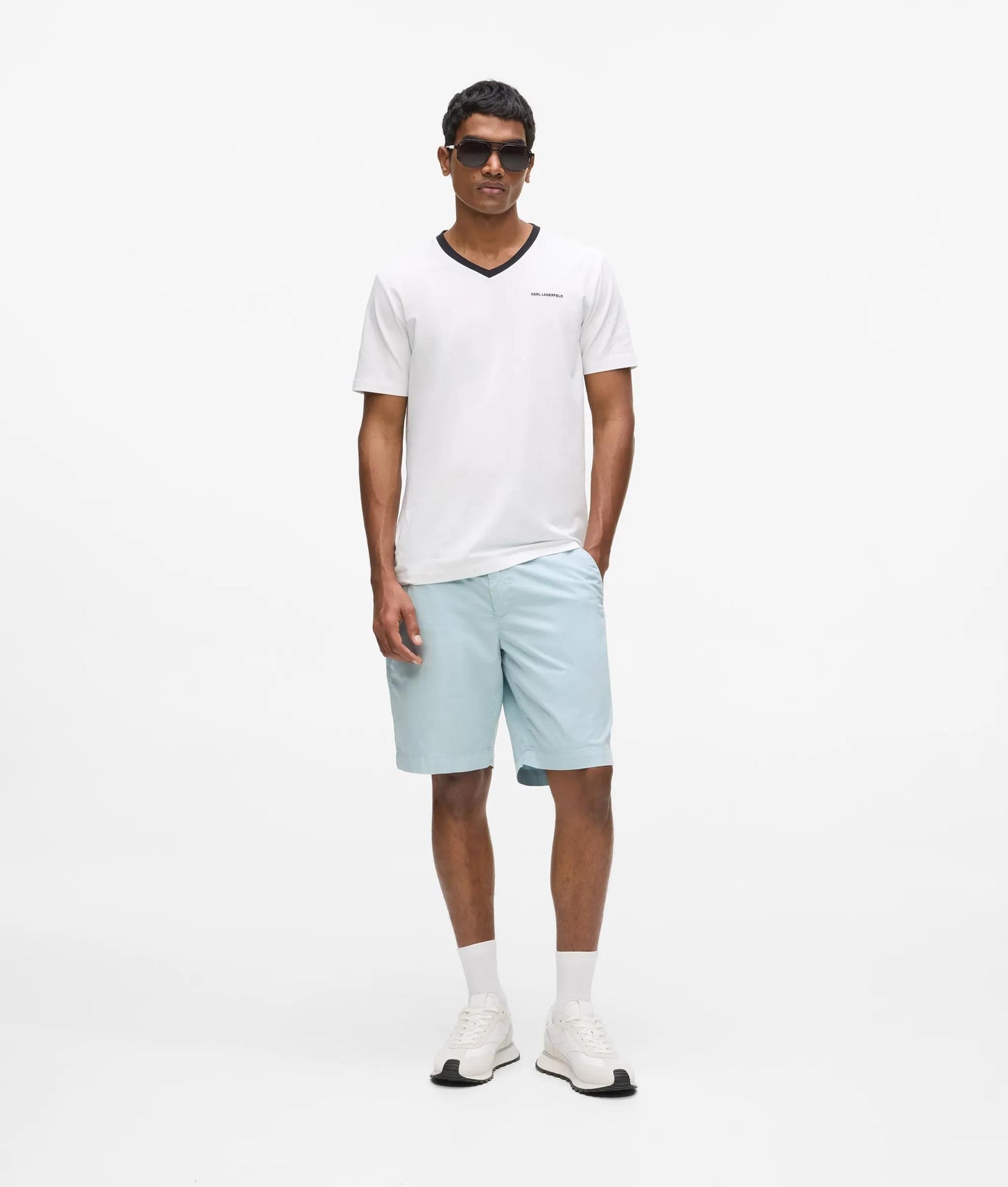Karl Lagerfeld Bermuda Shorts Aquamarine