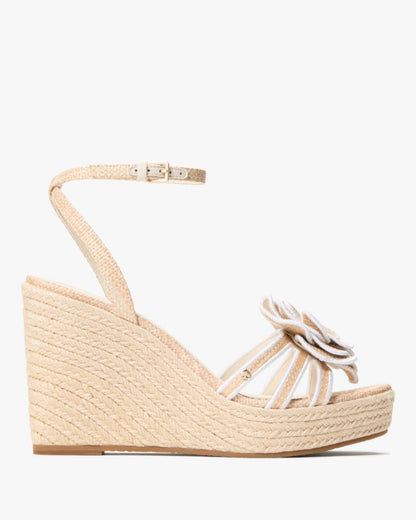 Katespade Flora Espadrille Wedge Sandal Natural