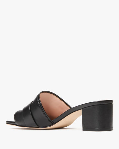 Katespade Phoebe Block Heel Sandal Black