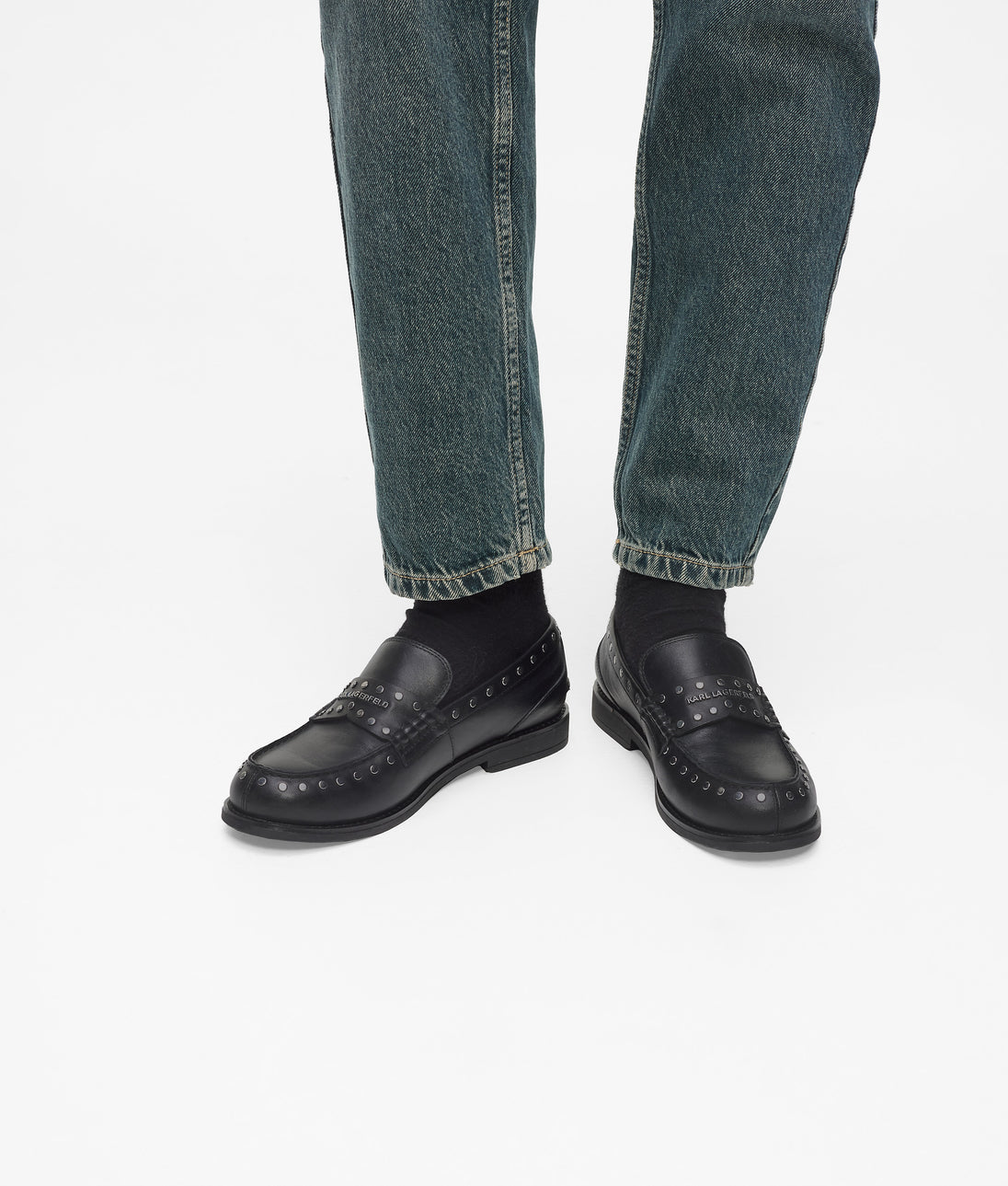 KarlLagerfeld Ikon Pebble Crossbody Bag Dark Tan