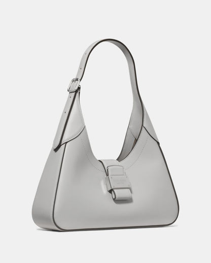 KateSpade Nouveau Small Shoulder Bag Platinum Grey