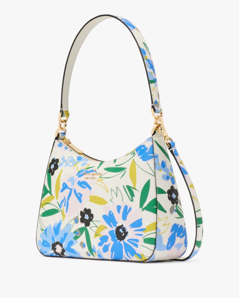 KateSpade Margot Floral Convertible Shoulder Bag Cream Multi