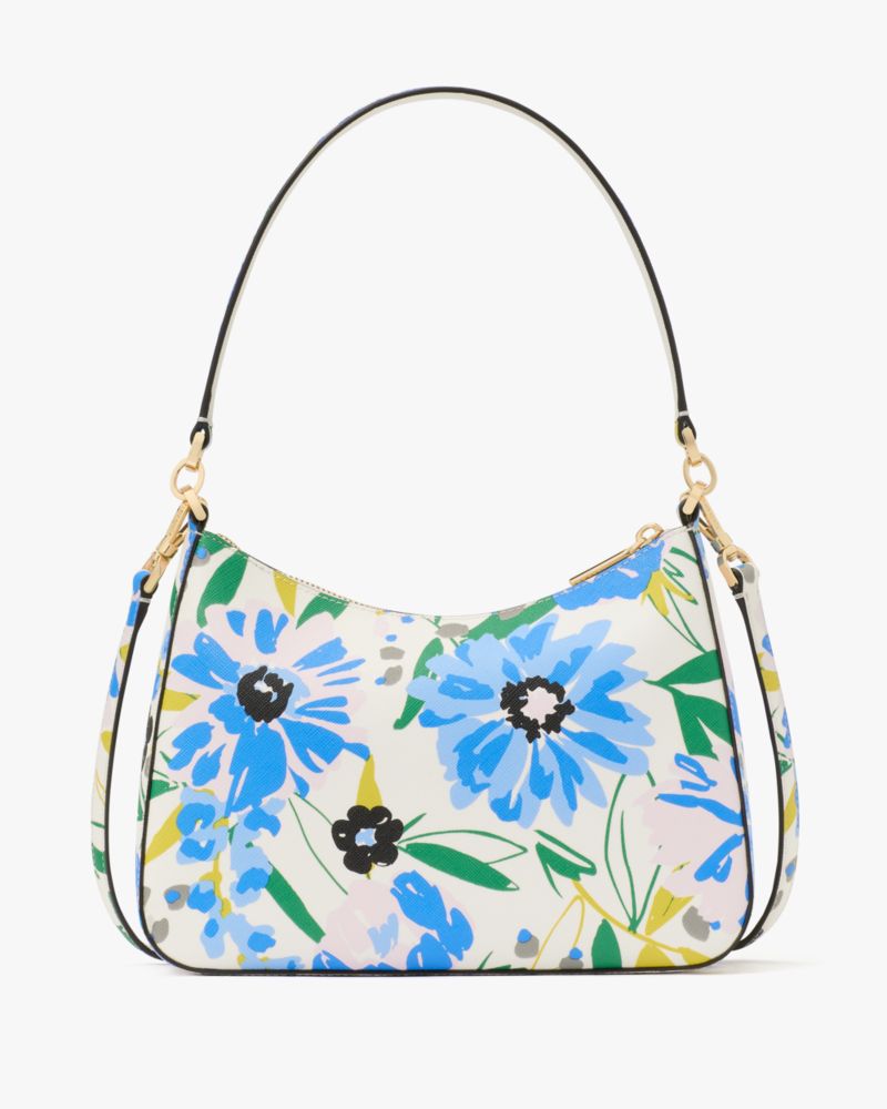 KateSpade Margot Floral Convertible Shoulder Bag Cream Multi