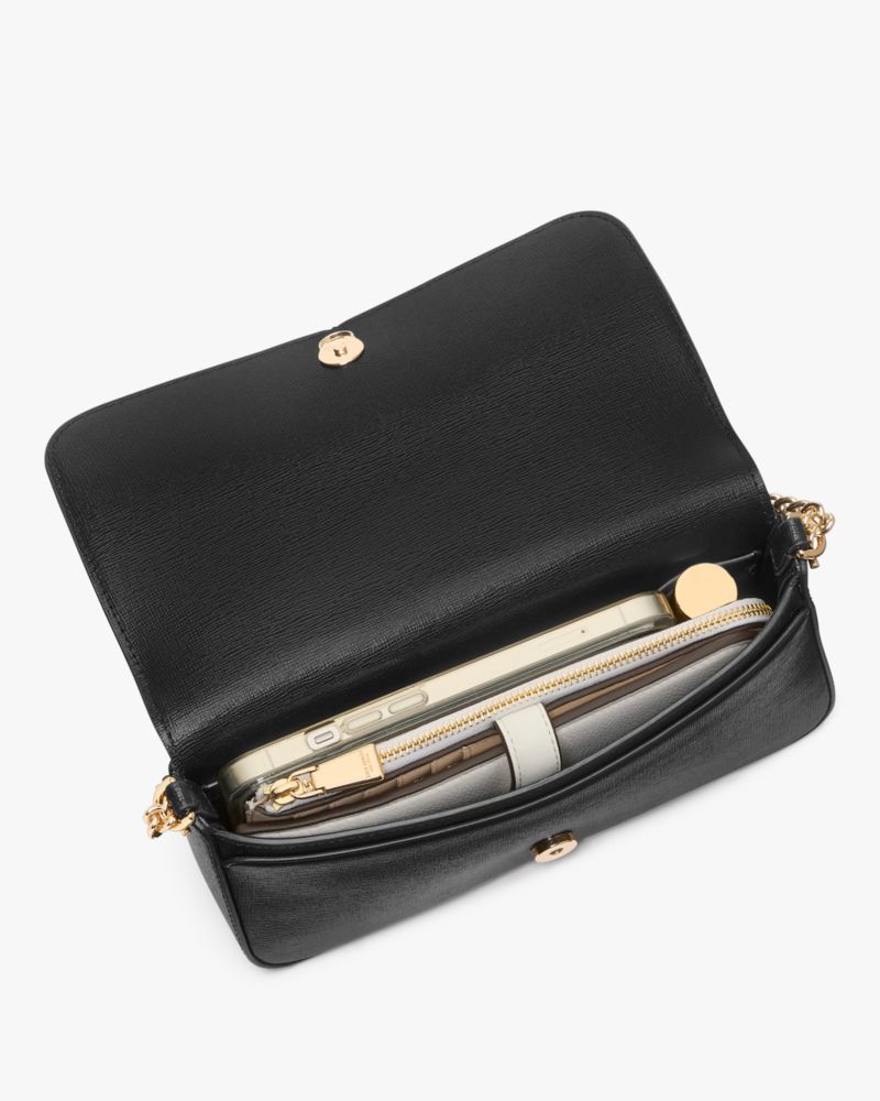 KateSpade Serena Chain Wallet True White